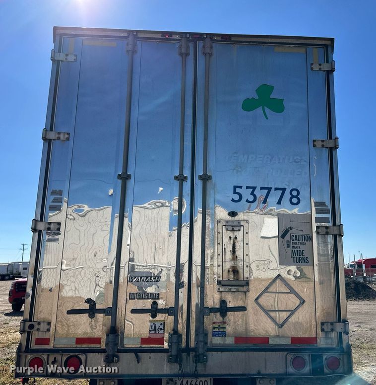 image for item ER8158 2013 Wabash RFALHSA refrigerated van trailer