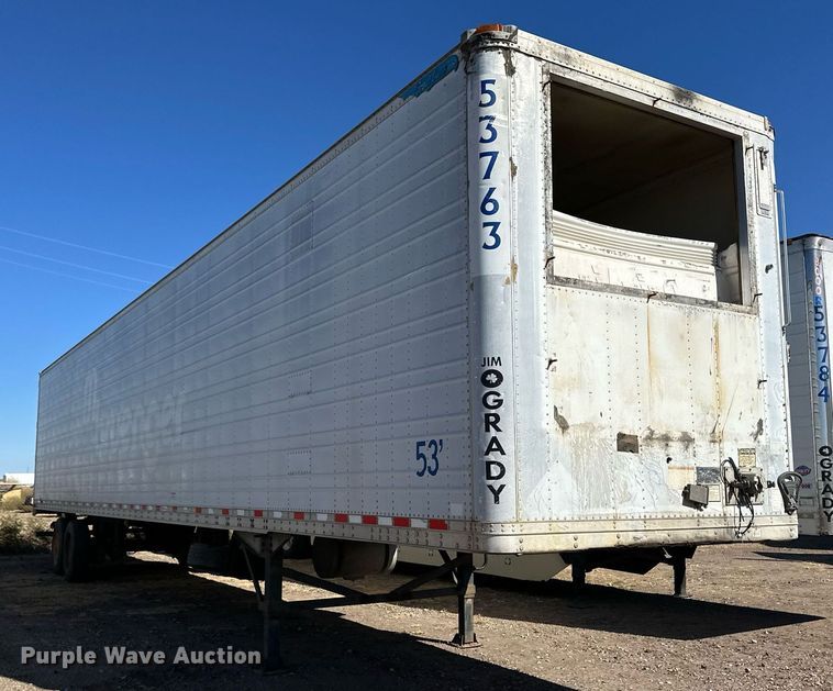 image for item ER8159 2004 Great Dane 7811TZ-1A refrigerated van trailer