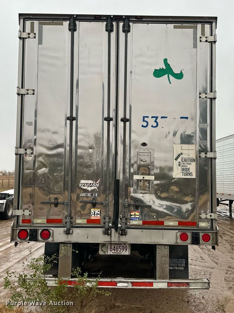 image for item ER8226 2013 Wabash Rfalhsa refrigerated van trailer