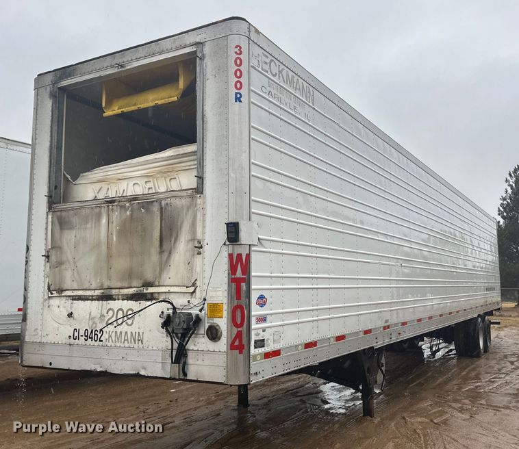 image for item ER8227 2012 Utility refrigerated van trailer