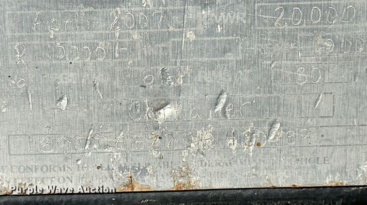 image for item ER8317 2007 Beatrice Motor Mart Easy Haul car carrier