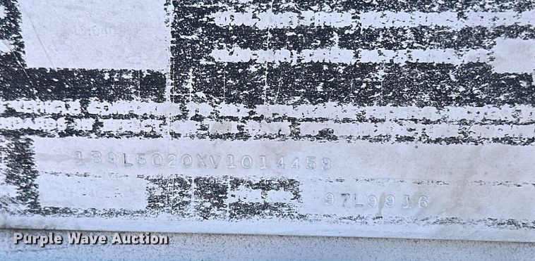 image for item ER8359 1997 Barrett livestock trailer