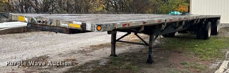 image for item MS9959 1998 Utility Trailer Mfg. FS2CHA flatbed trailer