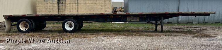 image for item MS9959 1998 Utility Trailer Mfg. FS2CHA flatbed trailer