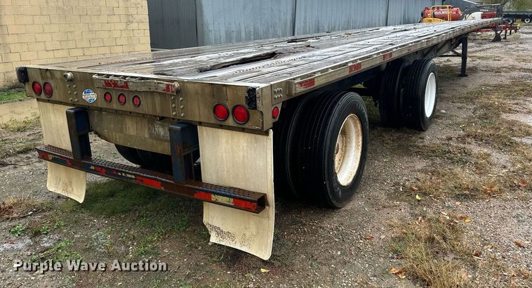 image for item MS9959 1998 Utility Trailer Mfg. FS2CHA flatbed trailer