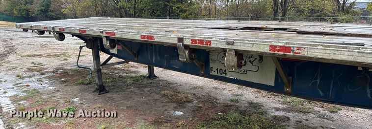 image for item MS9959 1998 Utility Trailer Mfg. FS2CHA flatbed trailer