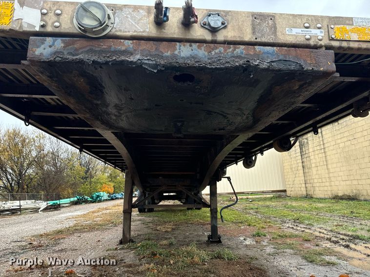 image for item MS9959 1998 Utility Trailer Mfg. FS2CHA flatbed trailer