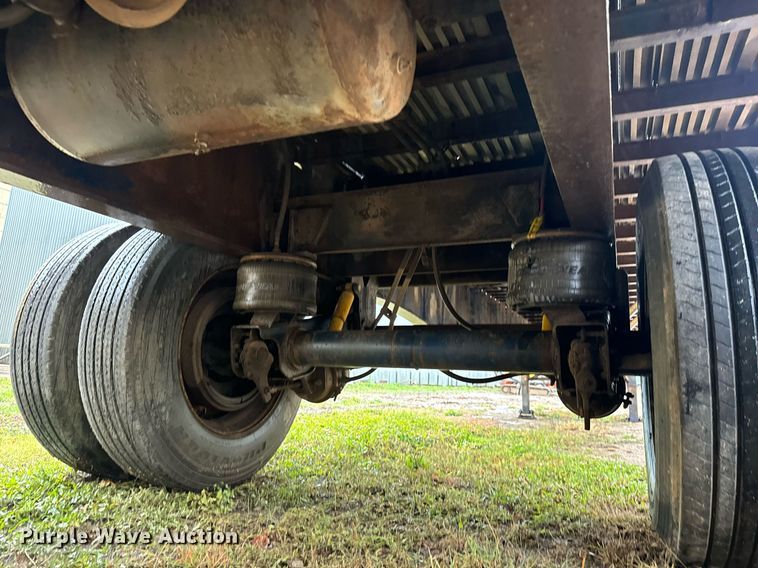 image for item MS9959 1998 Utility Trailer Mfg. FS2CHA flatbed trailer