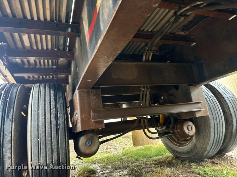 image for item MS9959 1998 Utility Trailer Mfg. FS2CHA flatbed trailer