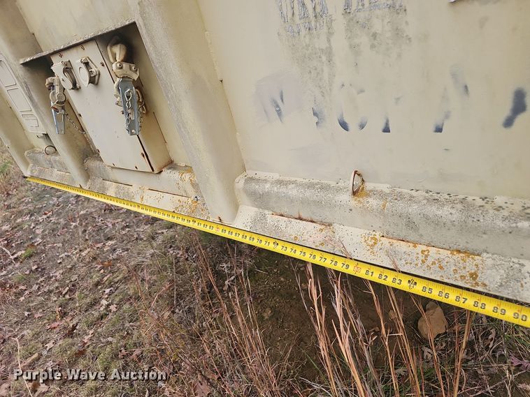 image for item OC9114 1979 Southwest Truck Body Co. M871 flatbed trailer