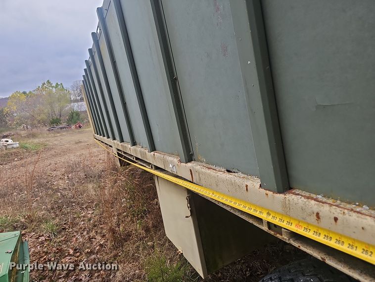 image for item OC9114 1979 Southwest Truck Body Co. M871 flatbed trailer