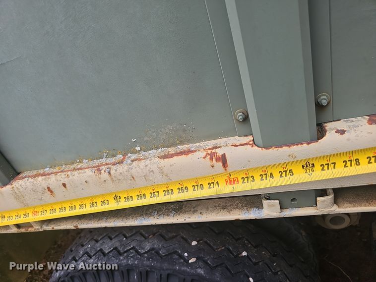 image for item OC9114 1979 Southwest Truck Body Co. M871 flatbed trailer