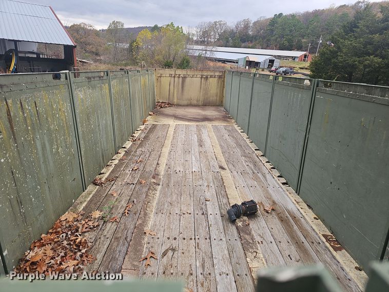 image for item OC9114 1979 Southwest Truck Body Co. M871 flatbed trailer