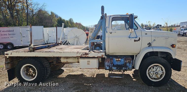 image for item OJ9083 1980 Chevrolet Brigadier  winch truck