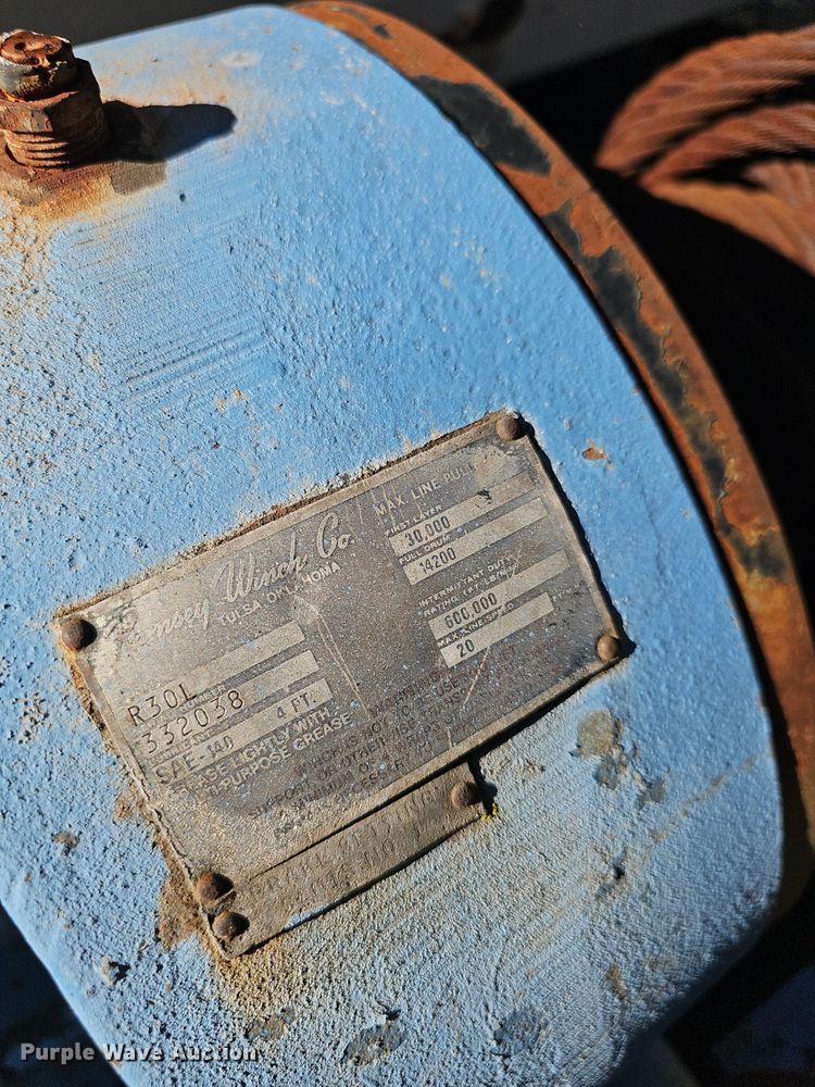 image for item OJ9083 1980 Chevrolet Brigadier  winch truck