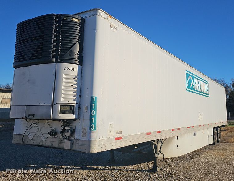 image for item OJ9101 2008 Wabash refrigerated van trailer