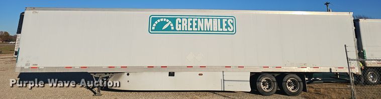 image for item OJ9101 2008 Wabash refrigerated van trailer