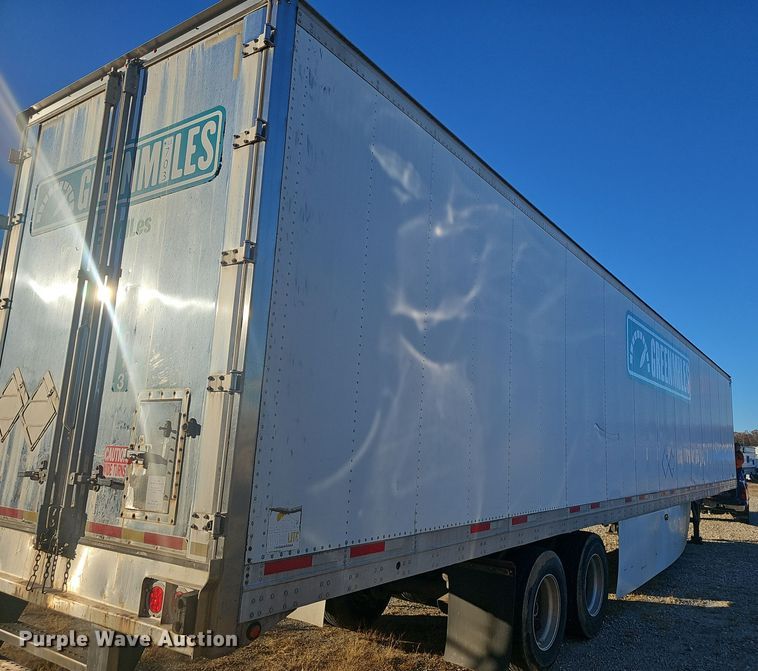 image for item OJ9101 2008 Wabash refrigerated van trailer