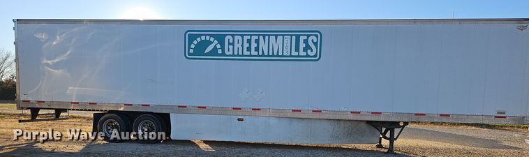 image for item OJ9101 2008 Wabash refrigerated van trailer