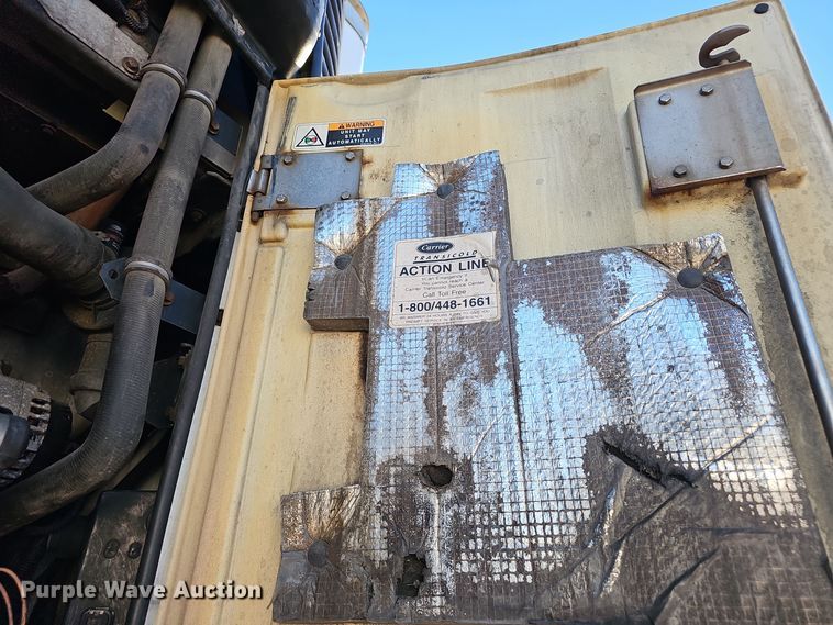 image for item OJ9101 2008 Wabash refrigerated van trailer