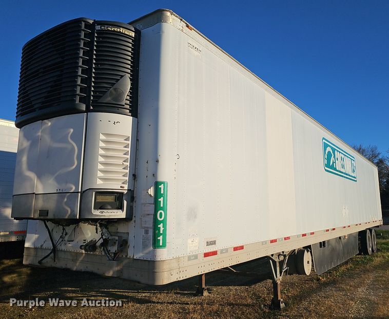 image for item OJ9102 2008 Wabash Reefer Trailer refrigerated van trailer