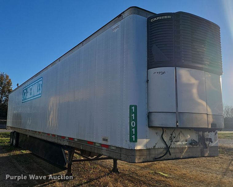 image for item OJ9102 2008 Wabash Reefer Trailer refrigerated van trailer