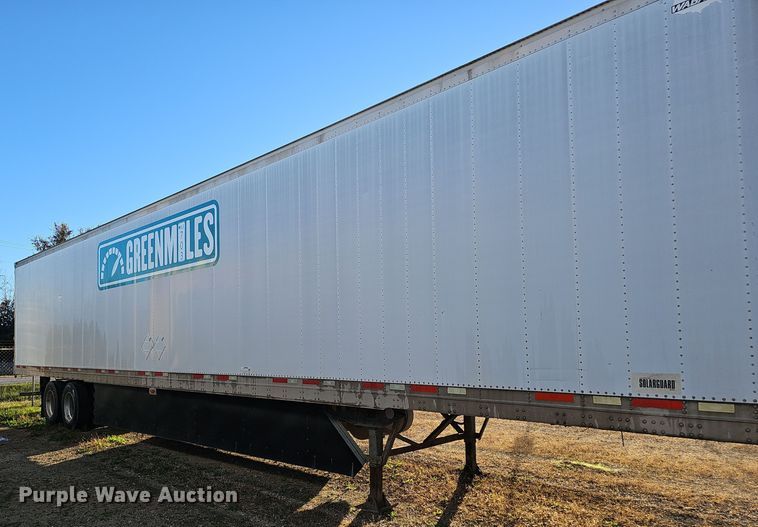 image for item OJ9102 2008 Wabash Reefer Trailer refrigerated van trailer