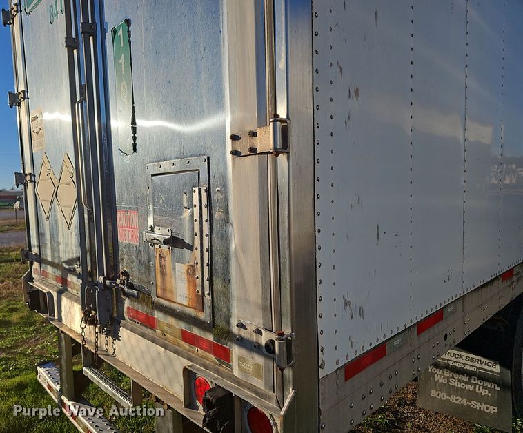 image for item OJ9102 2008 Wabash Reefer Trailer refrigerated van trailer