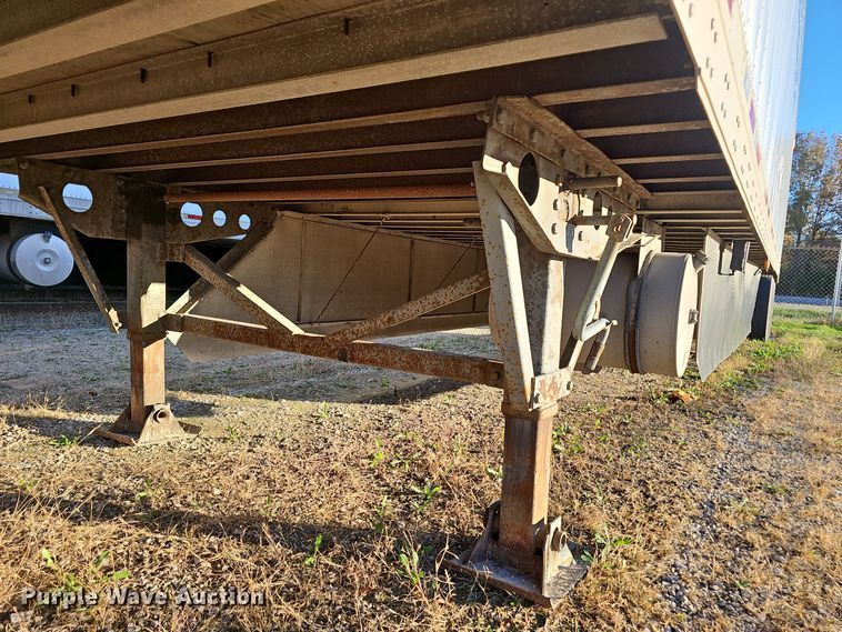 image for item OJ9102 2008 Wabash Reefer Trailer refrigerated van trailer