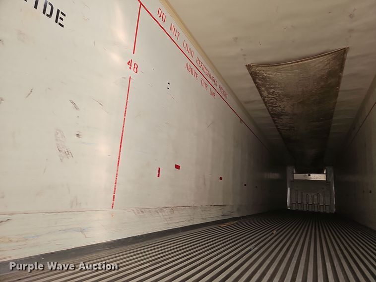 image for item OJ9102 2008 Wabash Reefer Trailer refrigerated van trailer