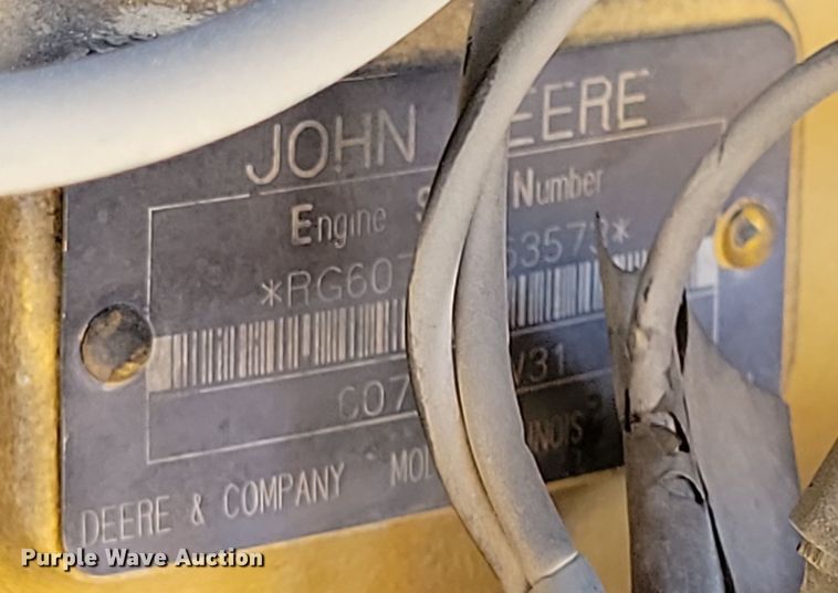 image for item DN3630 1996 John Deere 770BH motor grader