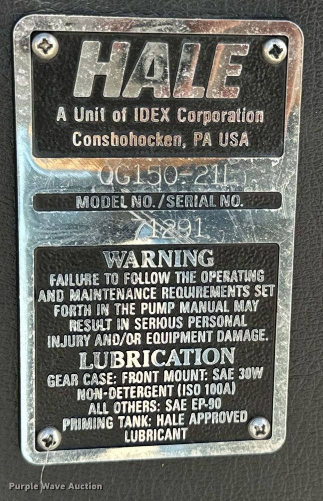 image for item DO0465 1997 Sutphen ladder fire truck