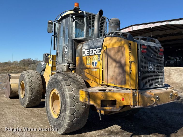image for item DO7639 2009 John Deere 724K high lift wheel loader