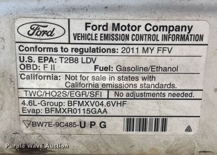 image for item DO7644 2011 Ford Crown Victoria Police Interceptor 