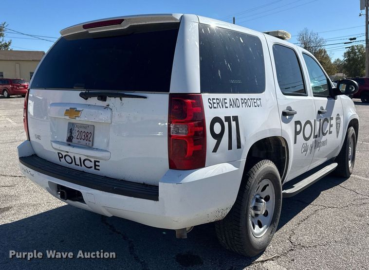 image for item DO7646 2014 Chevrolet Tahoe Police SUV