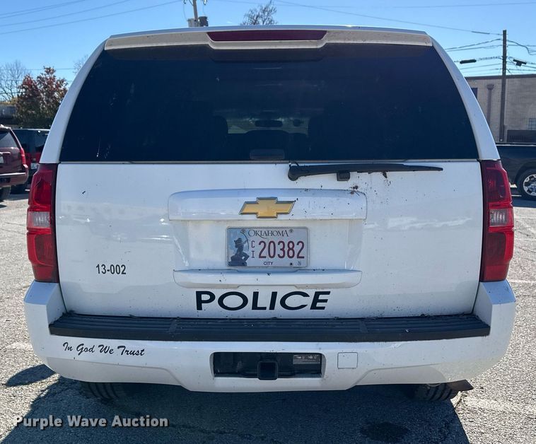 image for item DO7646 2014 Chevrolet Tahoe Police SUV