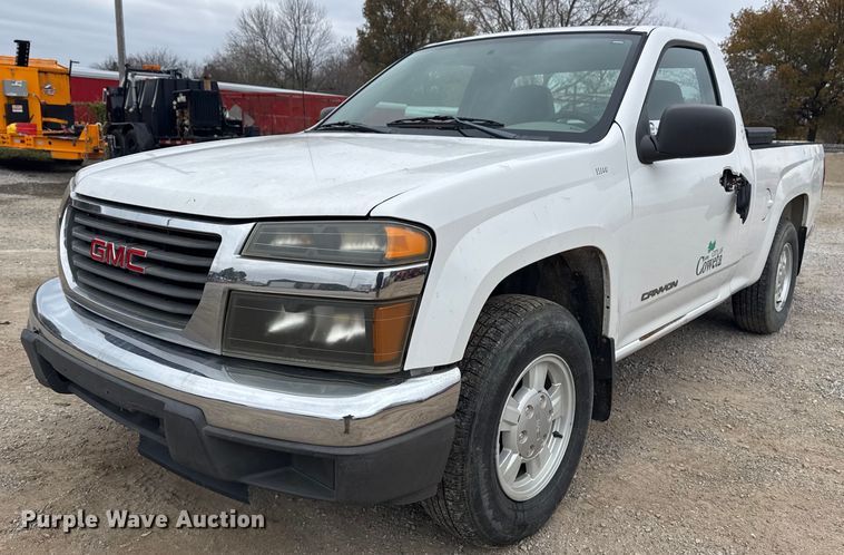 image for item DO7650 2005 GMC Canyon pickup truck