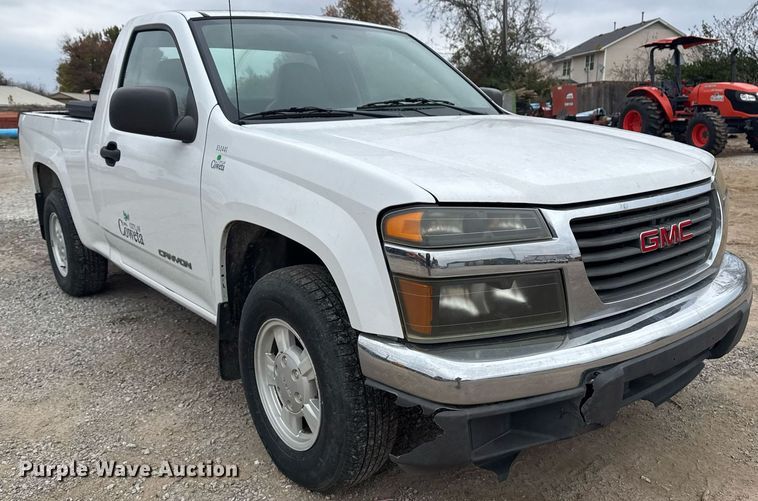 image for item DO7650 2005 GMC Canyon pickup truck