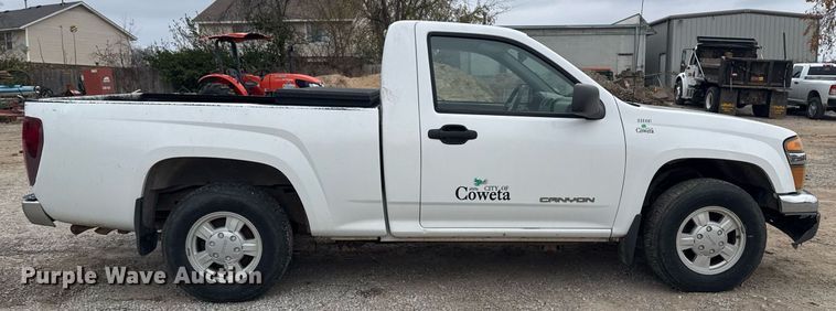 image for item DO7650 2005 GMC Canyon pickup truck