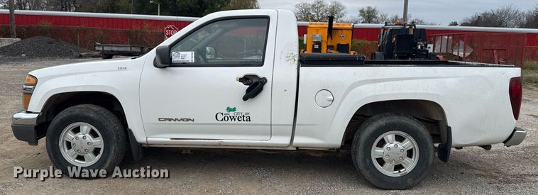 image for item DO7650 2005 GMC Canyon pickup truck