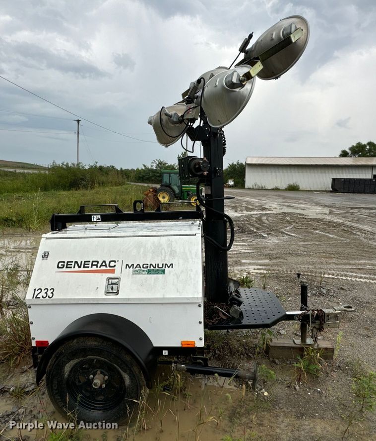 image for item DP6675 Generac Magnum MLT4150MV light plant