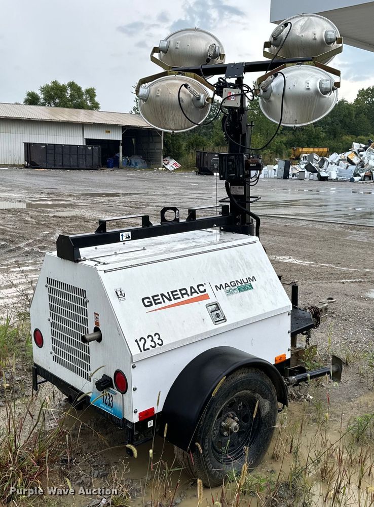 image for item DP6675 Generac Magnum MLT4150MV light plant