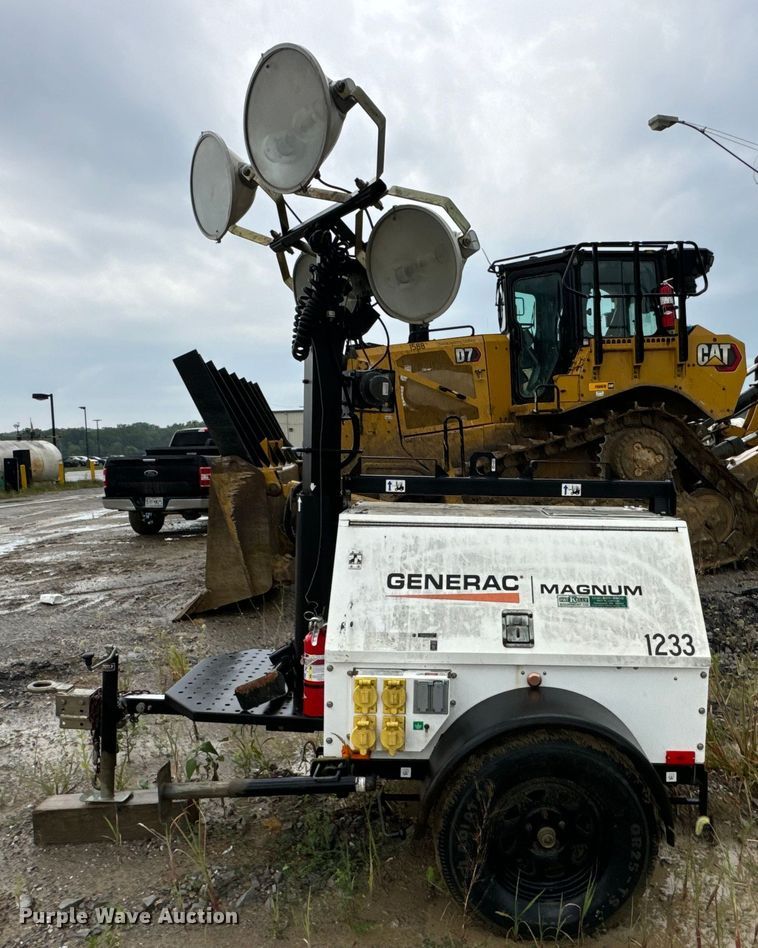 image for item DP6675 Generac Magnum MLT4150MV light plant