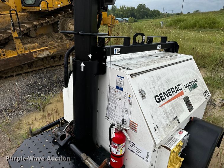 image for item DP6675 Generac Magnum MLT4150MV light plant