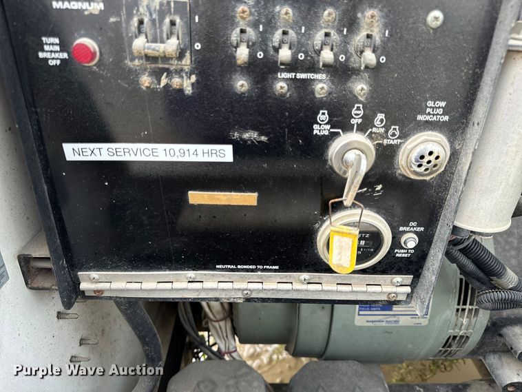 image for item DP6675 Generac Magnum MLT4150MV light plant