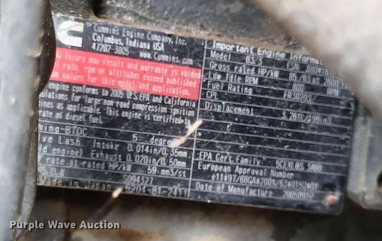 image for item DQ3791 2006 Vermeer BC1000XL wood chipper