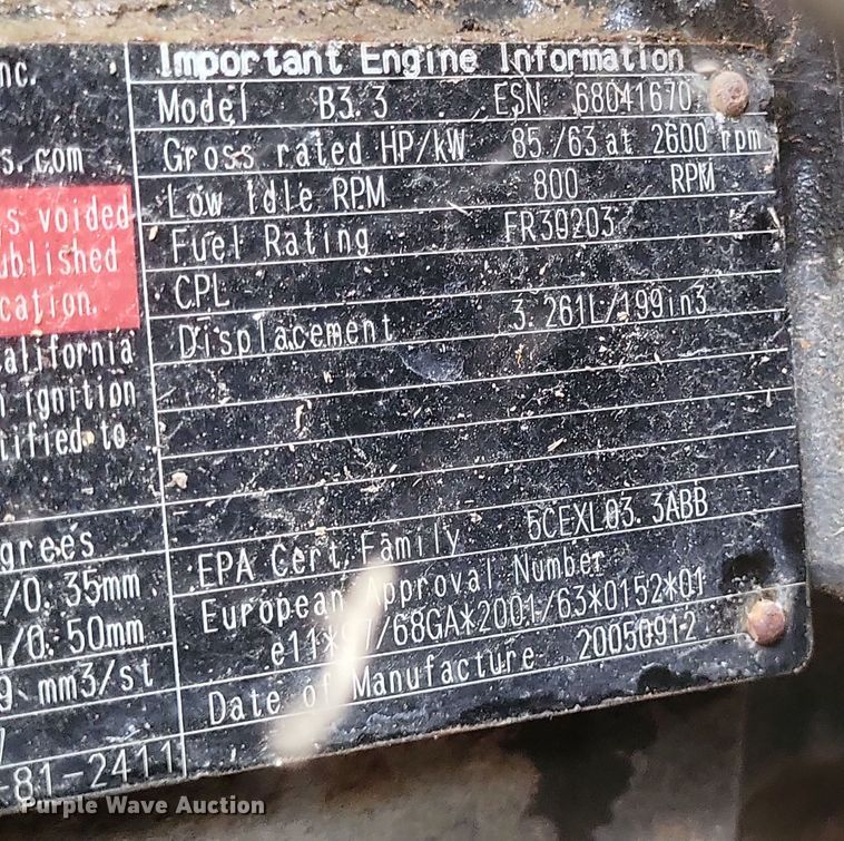 image for item DQ3791 2006 Vermeer BC1000XL wood chipper