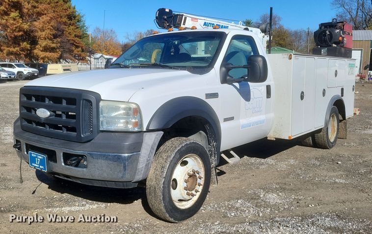 image for item DQ3794 2007 Ford F450 Super Duty XL utility / service truck