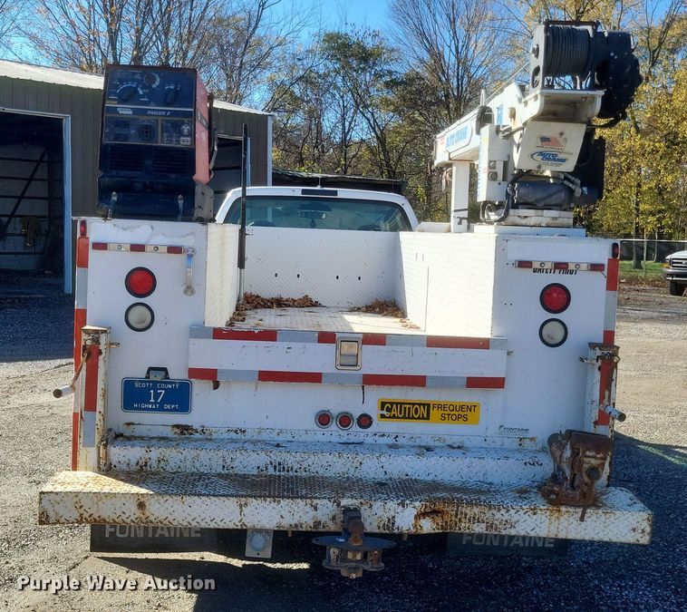 image for item DQ3794 2007 Ford F450 Super Duty XL utility / service truck