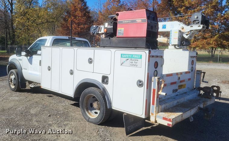 image for item DQ3794 2007 Ford F450 Super Duty XL utility / service truck